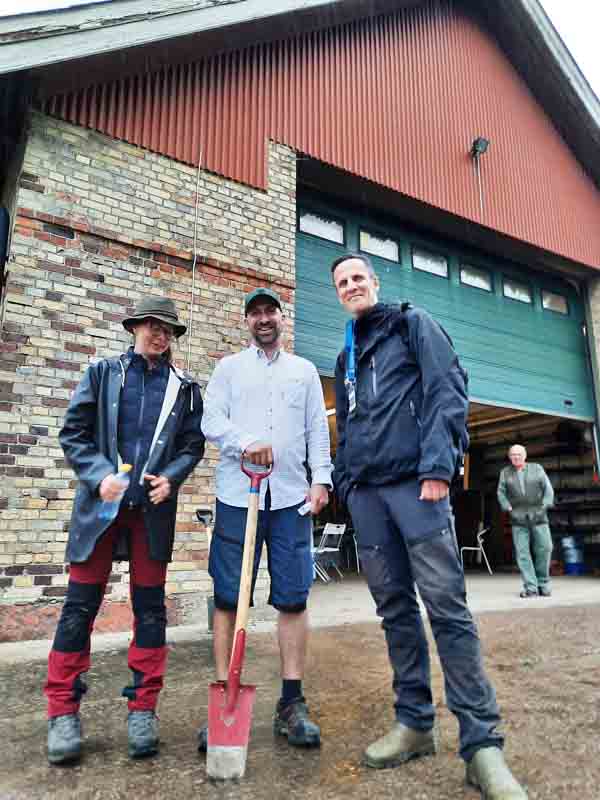 Christina Berenheim, Martin Krokstorp och Petter Haldén.