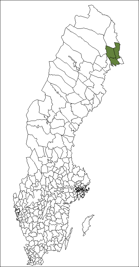 Karta över området