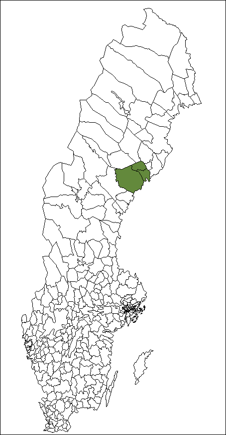 Karta över området,