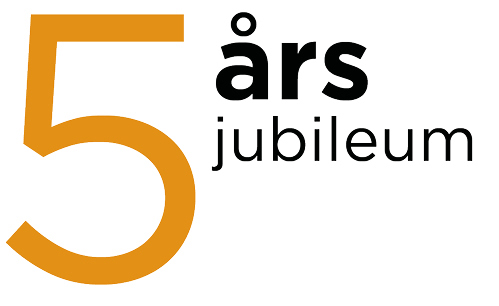 Symbol fö r5-årsjubileum