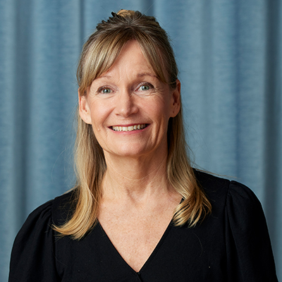 Närbild på Ingrid Undeland.