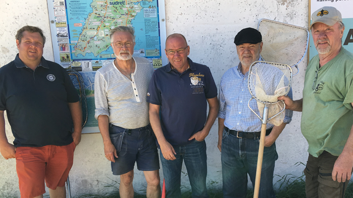 Marcus Westberg, Håkan Ahlsten, Thomas Olsson, Jan Vam Larsson och Jan Ham Larsson.