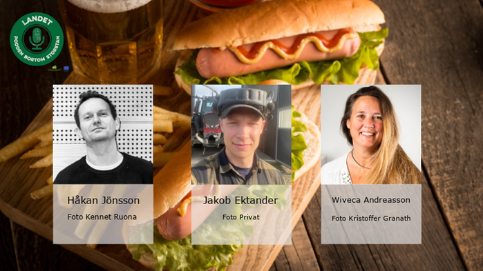 Jacob Ektander, potatisodlare, EW Potatis Skänninge, Wiveca Andreasson, Sales & Operational Manager Atria Sweden och Håkan Jönsson, docent vid Institutionen för kulturvetenskaper Lunds universitet, matetnolog